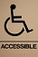 Accessible Sign