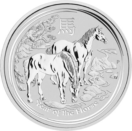 Pferd Silbermünze Ankauf